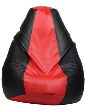 Regular Bean bag - Black and Red